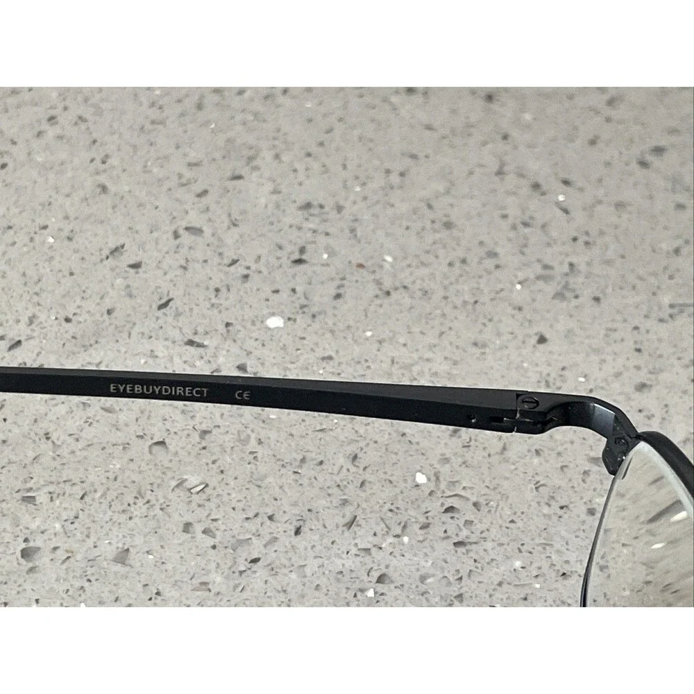 Eyebuydirect Triality Eyeglasses Frames ONLY 55-17-142 C2 Black full Rim